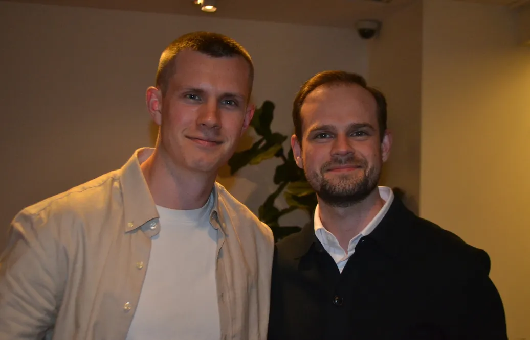 Samuel och Adam Lidström.