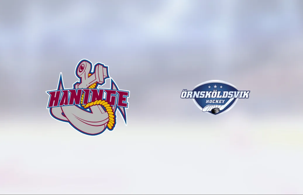 Seger gör att Örnsköldsvik Hockey är klart för Hockeyettan