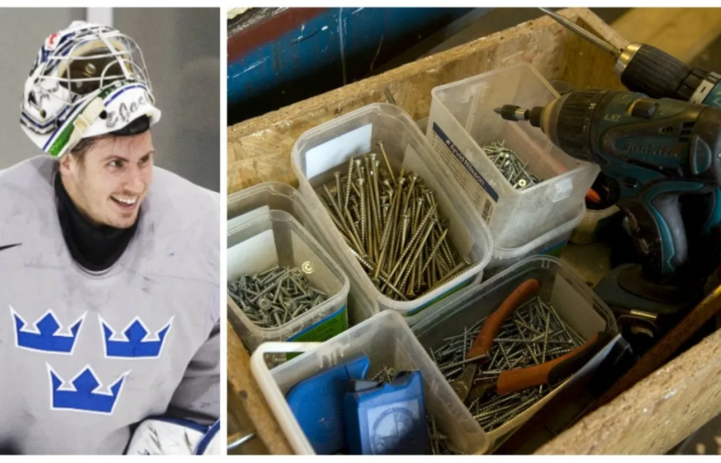 Kopplar av från hockeyn – genom att bygga hus: ”Det ger mig kraft och motivation”