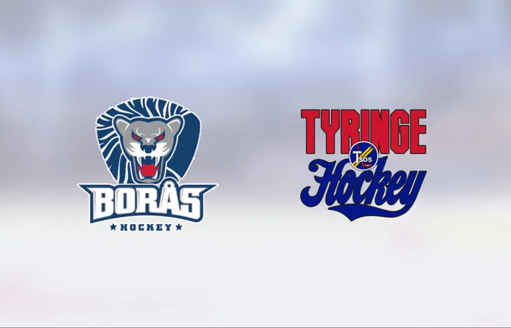 Tyringe vinnare mot Borås i HockeyEttan Kvalserien södra