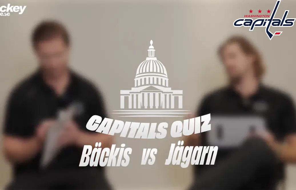 QUIZ: Vem kan mest om Washington Capitals - "Bäckis" eller "Jägarn"?