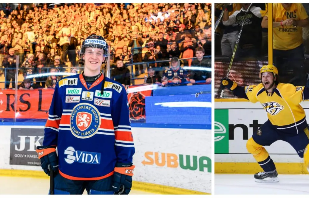 Forsbergs hyllning: ”Han har alla kvalitéer för att kunna lyckas i NHL”