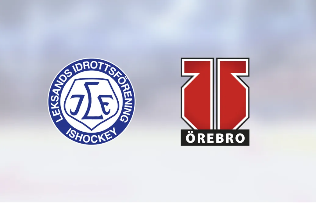 Leksand besegrade Örebro Hockey J18 efter Melvin Novotnys dubbel