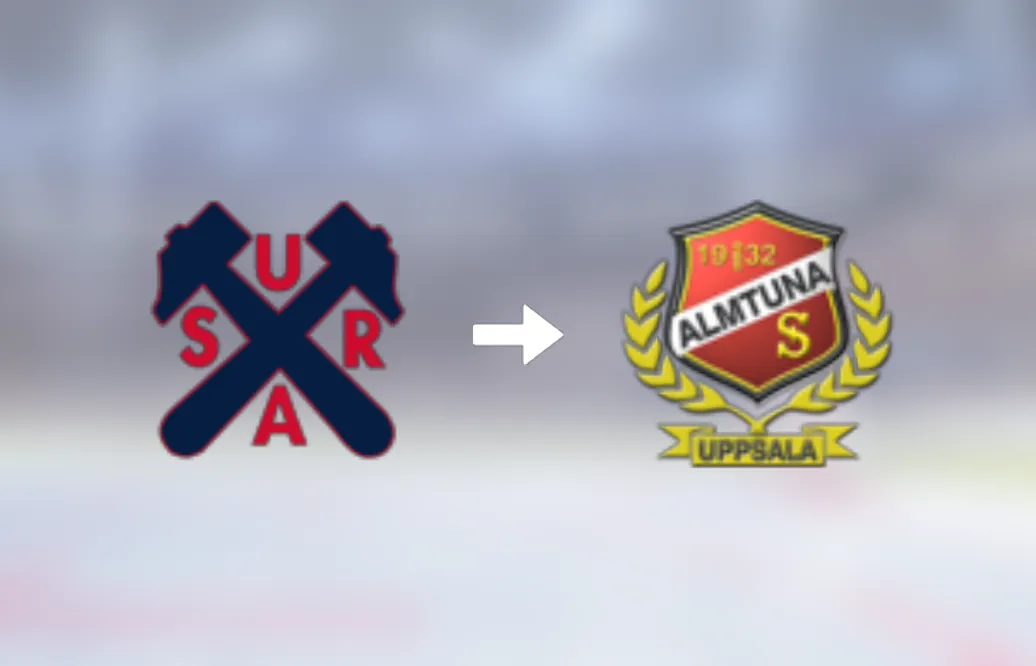 Forwarden André Astley är nu klar för spel i Almtuna IS
