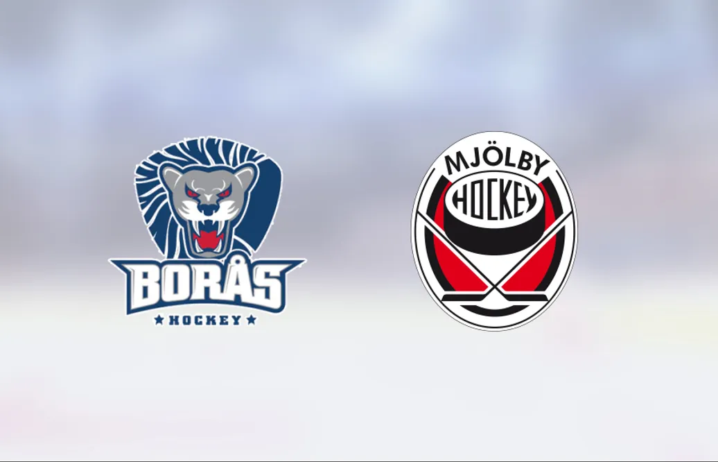 Borås vinnare mot Mjölby i HockeyEttan Kvalserie södra