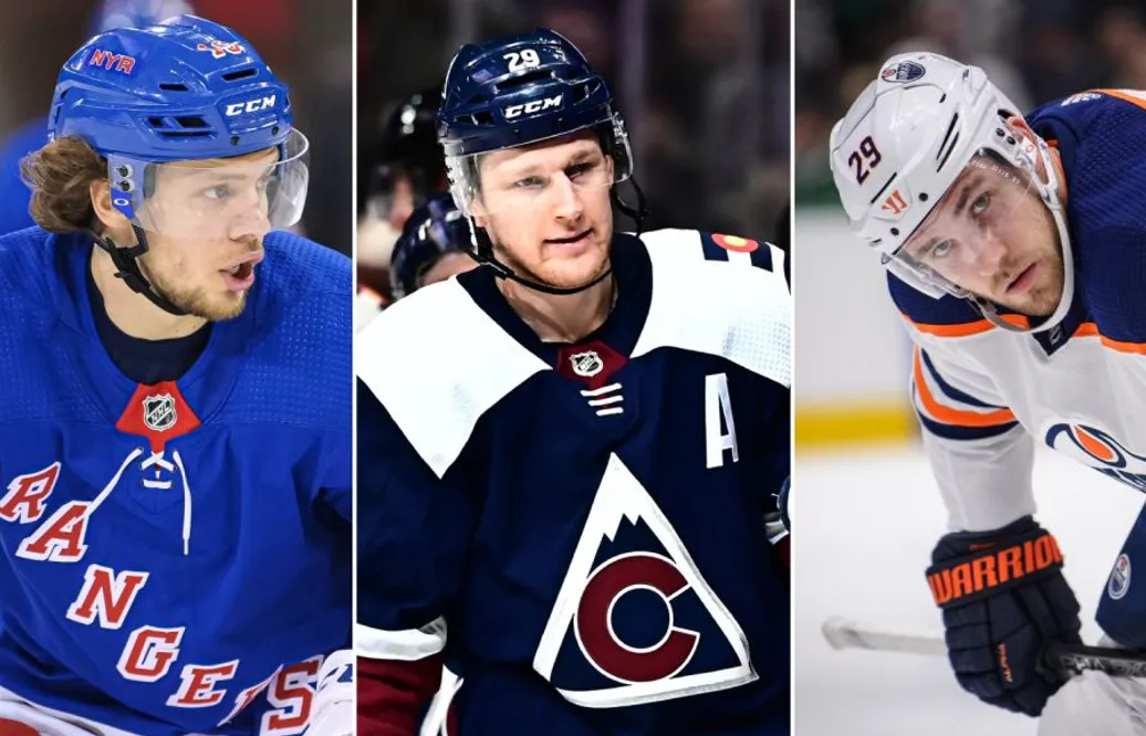 Här är trion som gör upp om Hart Trophy
