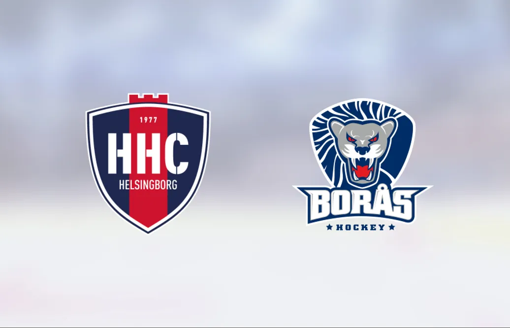 Borås kan fira seriesegern efter 6-3 mot Helsingborg