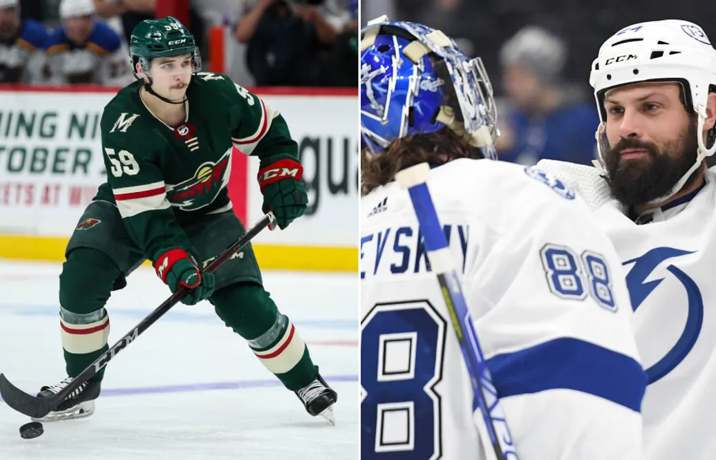 Minnesotas drag: Calen Addison ut – Zach Bogosian in