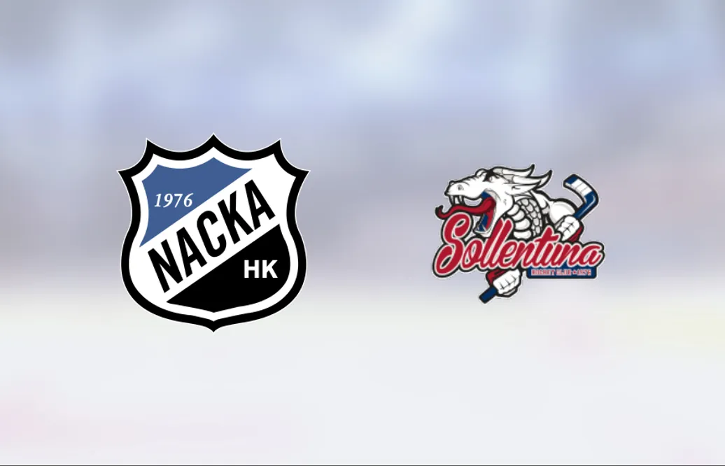 Seger för Nacka på hemmaplan mot Sollentuna