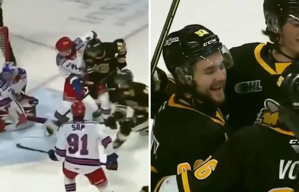 Tre poäng av Marcus Limpar Lantz i OHL-debuten