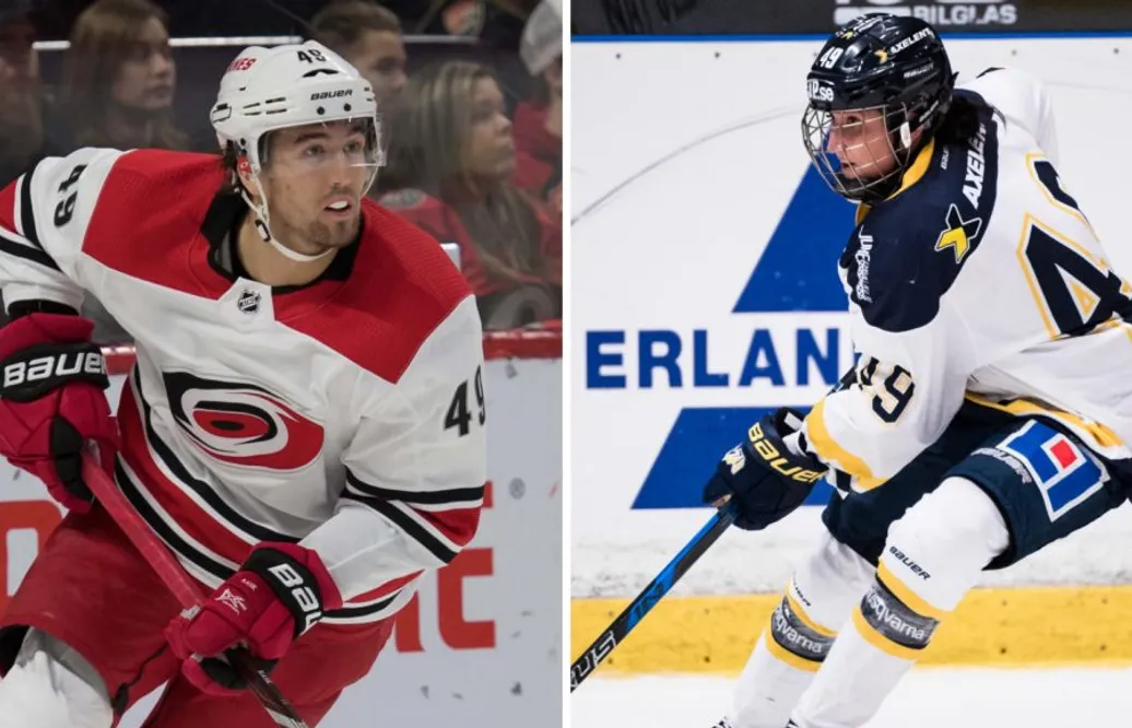 Landslagsforwarden heltidssatsar på hockeyn – tack vare NHL-brorsans stöd