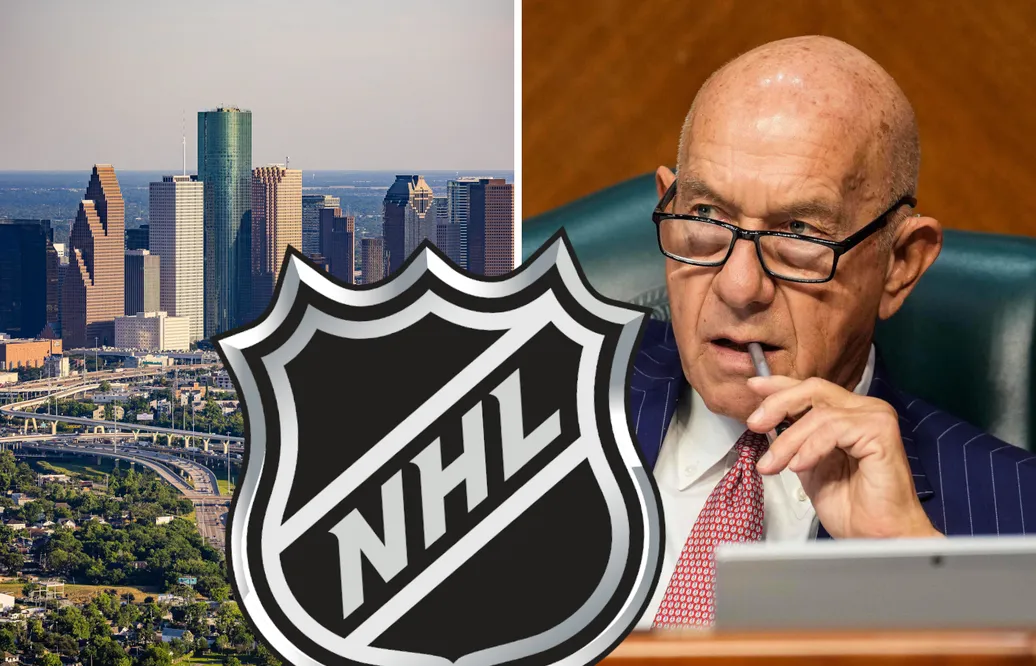 Houstons borgmästare John Whitmire backar ambitionen att landa ett NHL-lag.