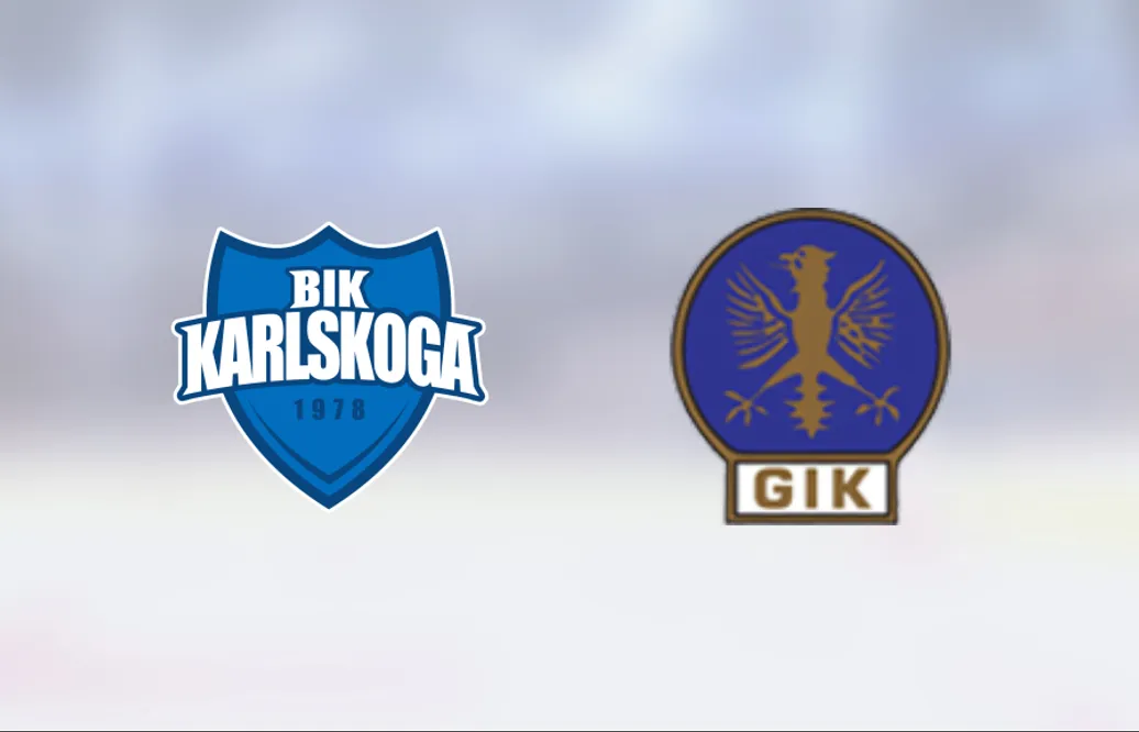 BIK Karlskoga vann hemma mot Grums