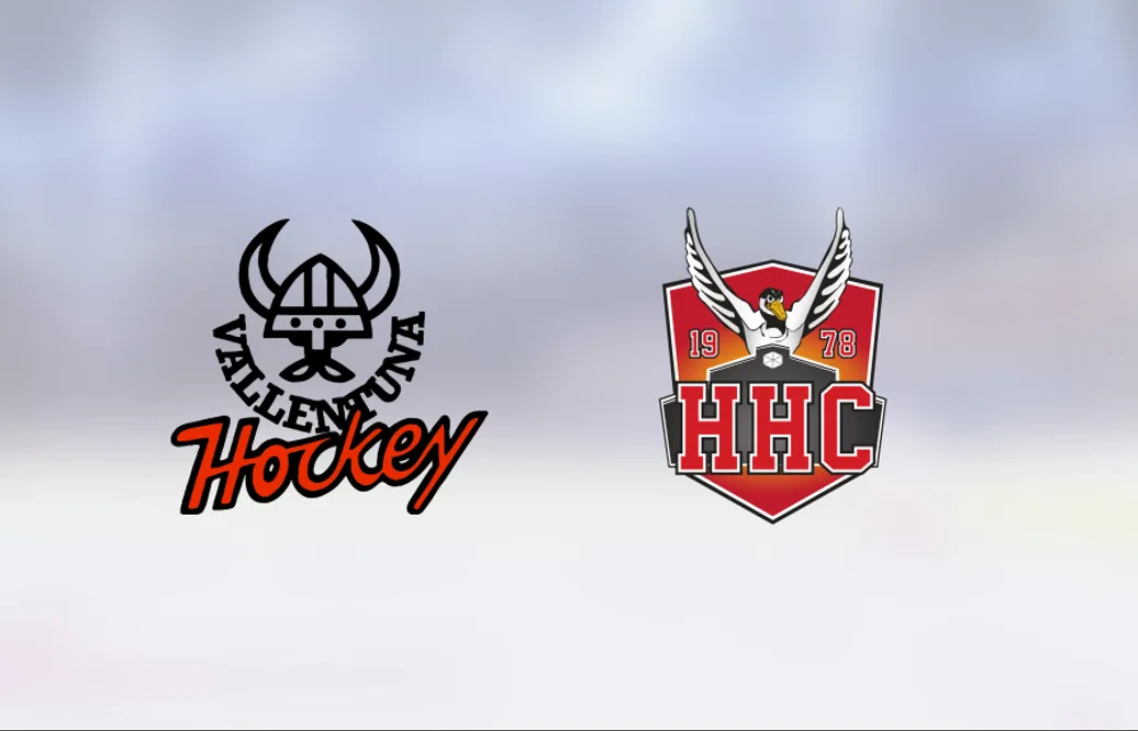 Storseger för Hudiksvall Hockey borta mot Vallentuna