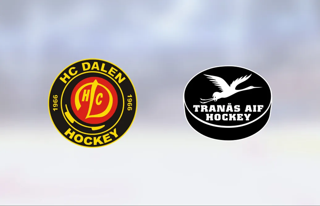 Efter förlustsviten: Seger igen för Tranås – 6-2 mot Dalen