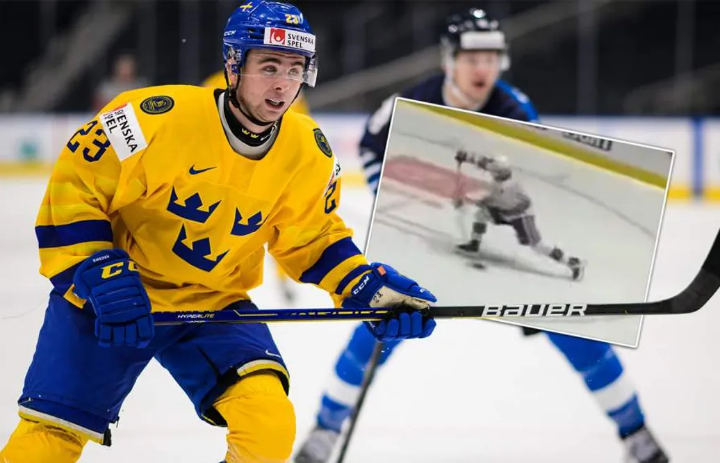 Första AHL-målet för Isak Rosén
