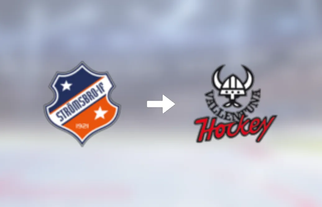 Målvakten Adam Matsson är nu klar för spel i Vallentuna Hockey