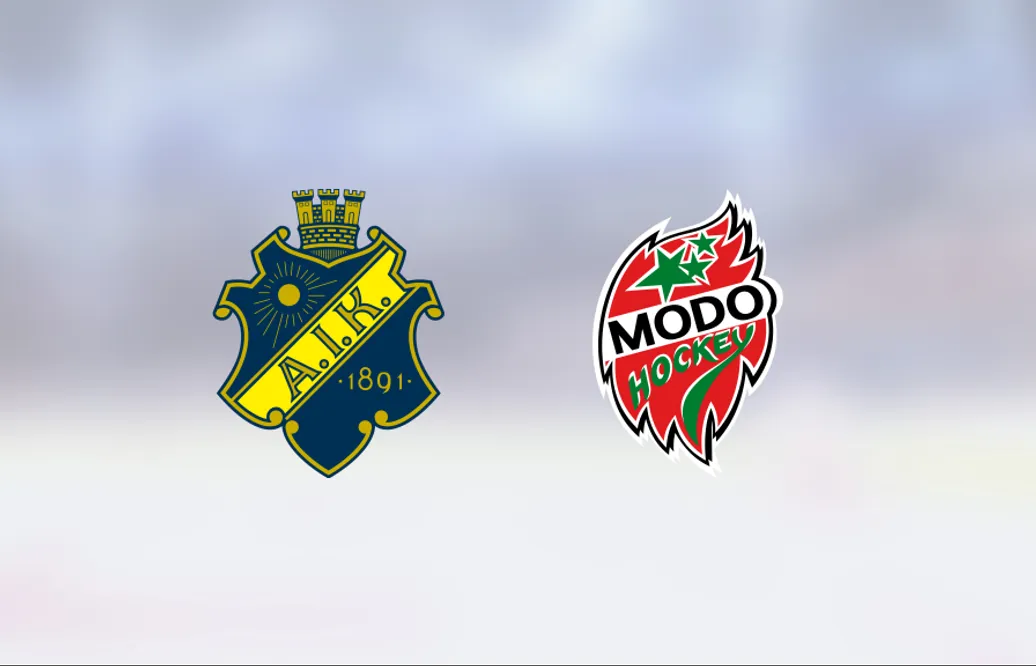 Storseger för Modo Hockey borta mot AIK