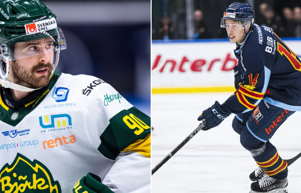 Alex Hutchings och Lukas Vejdemo stängs av