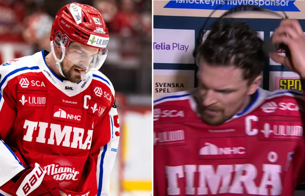 Anton Lander lämnar tv-intervjun i ilska: “Är väl inget jävla sportcasino”