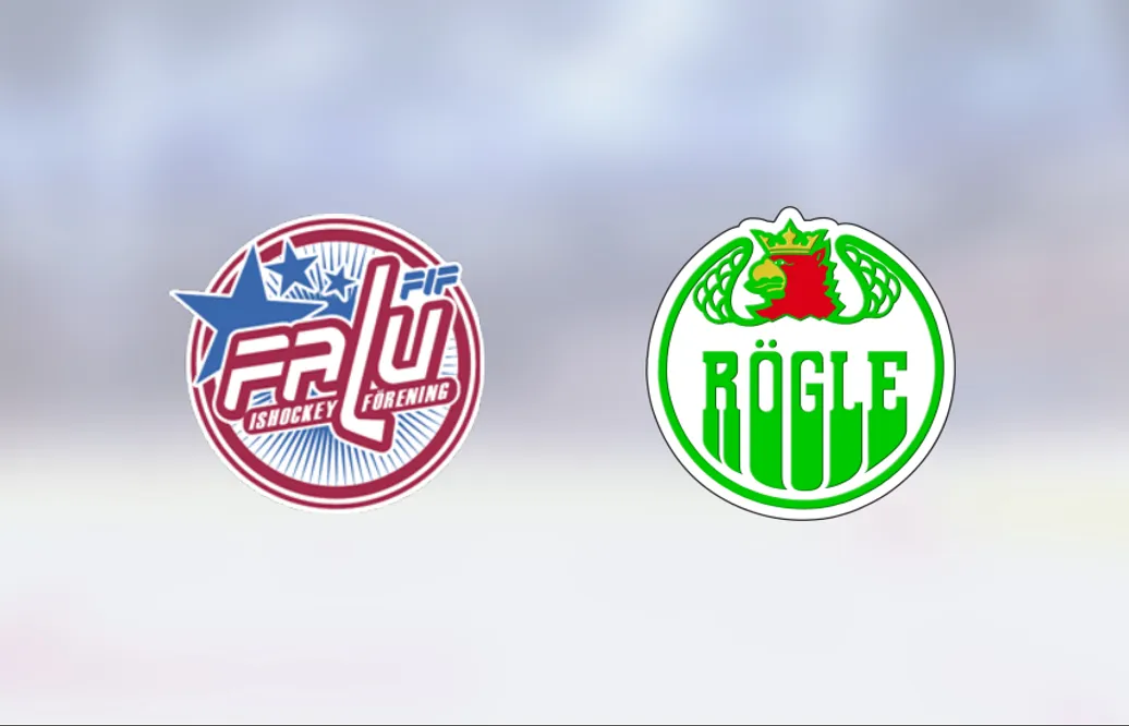 Skön seger för Falu IF mot Rögle i första matchen