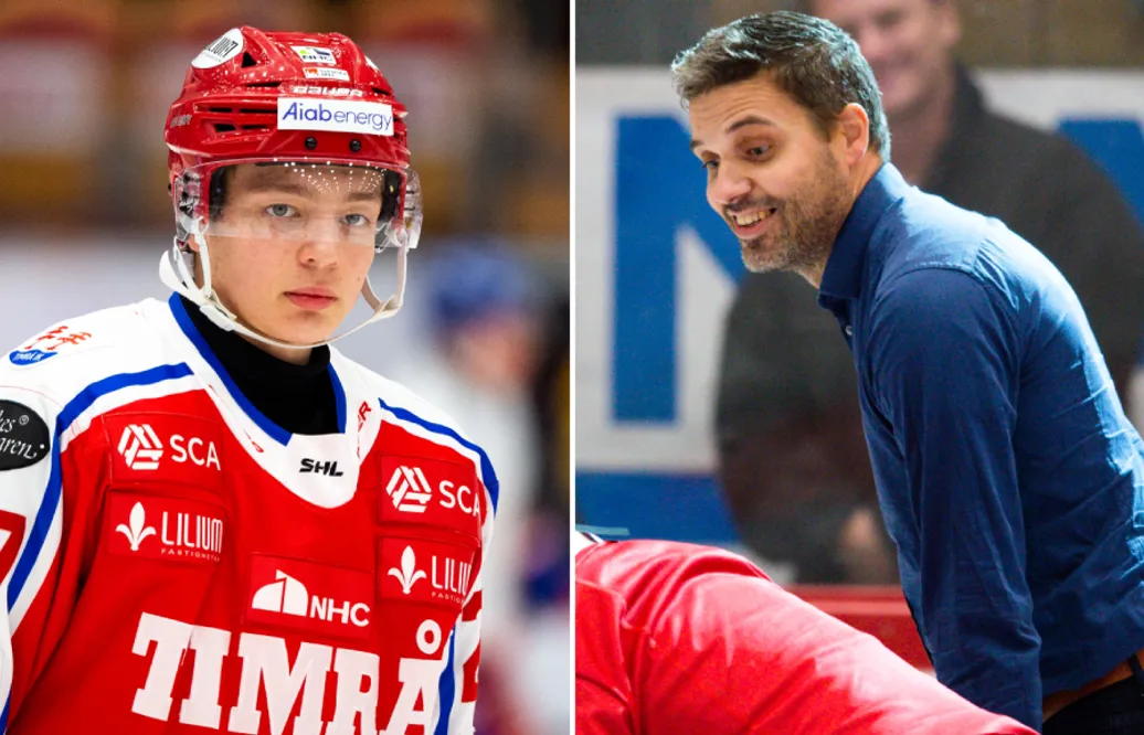 Timrå tänker inte låna ut Oliver Johansson – än: “Kommer garanterat spela SHL-matcher”
