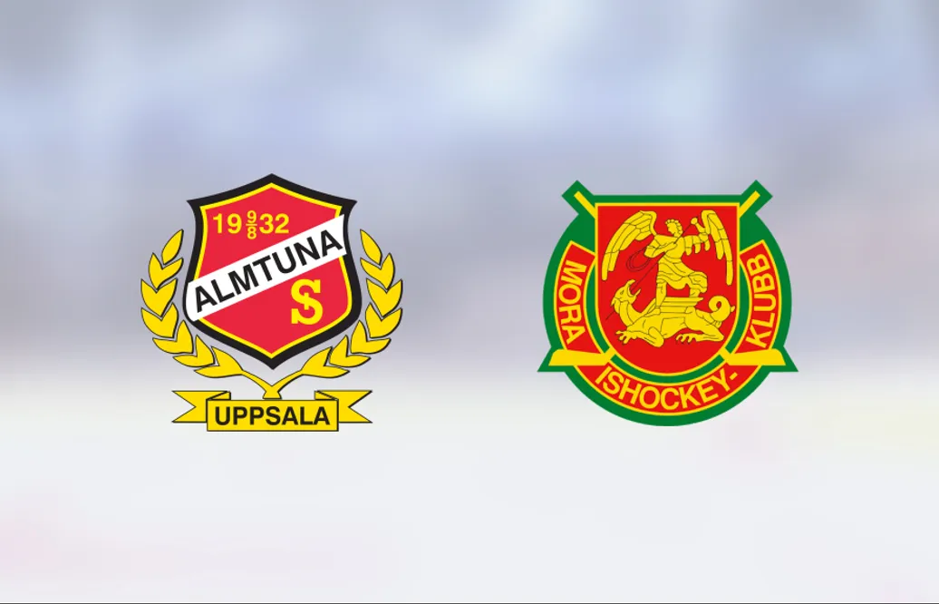 Sju raka segrar för Mora – efter 6-3 mot Almtuna