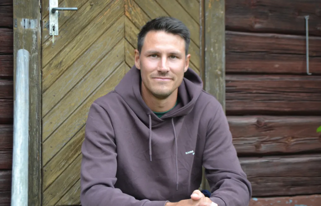 Jon Knuts framtid som hockeyspelare är just nu osäker.
Foto: Ronnie Rönnkvist. 