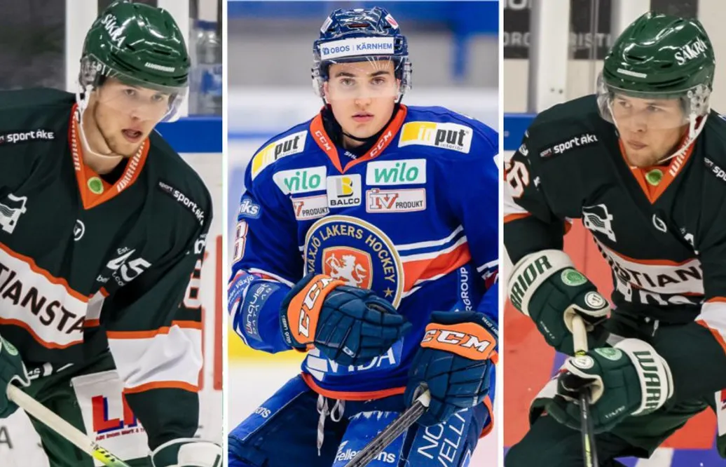 Karlskrona lånar tre spelare från Hockeyallsvenskan