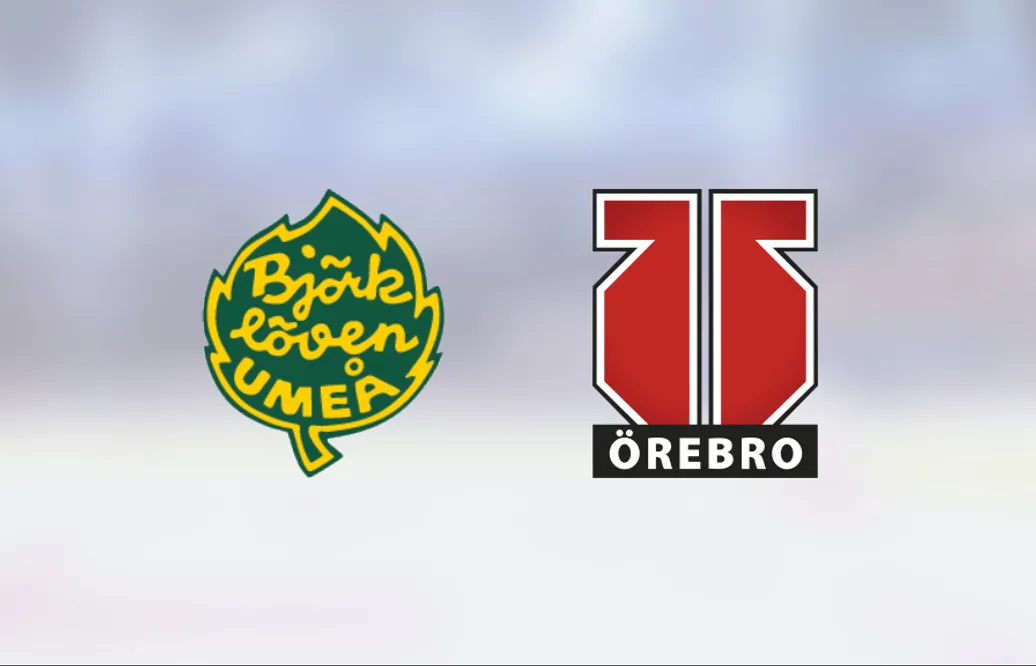 Örebro Hockey J18 utklassade Björklöven – vann med 8-1