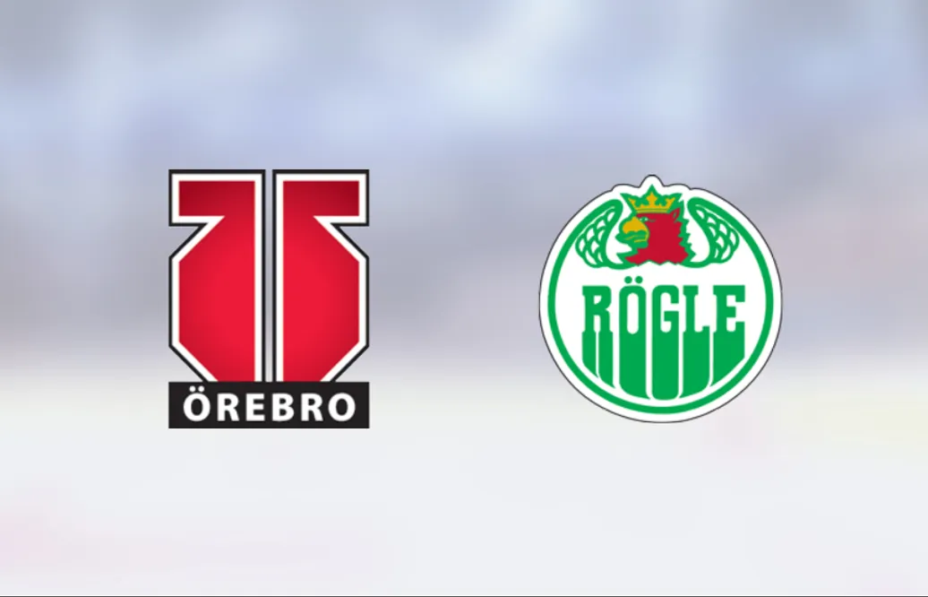 Seger för Rögle i toppmötet med Örebro Hockey