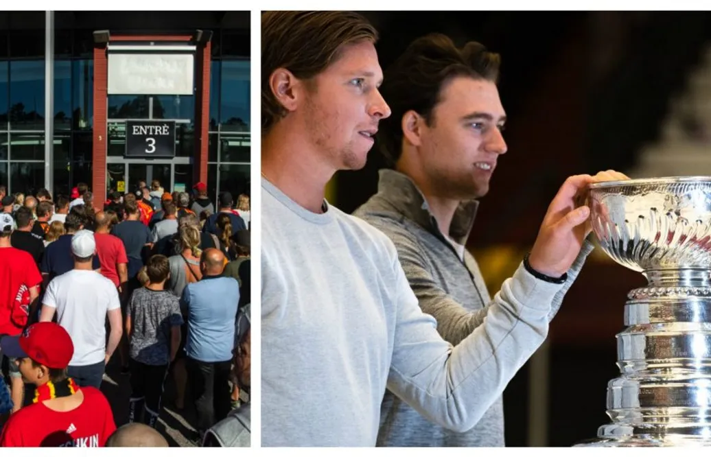 Folkfest när Stanley Cup kom till stan: ”Djoos-effekten”
