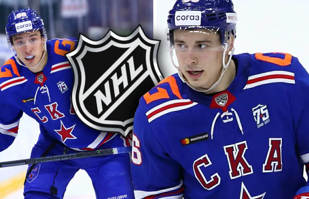 Andrej Kuzmenko jagas av NHL-klubbar
