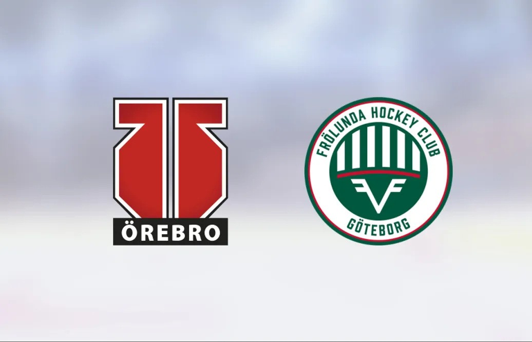 Stark defensiv när Frölunda vann mot Örebro Hockey