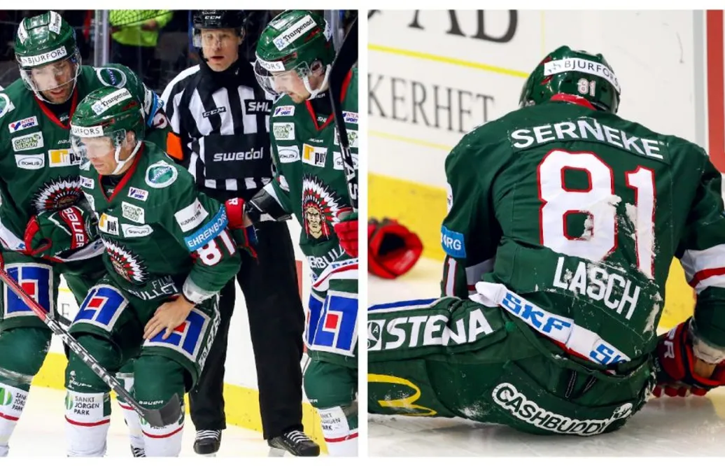 Bilderna Frölunda inte ville se – poängkungen utgick direkt