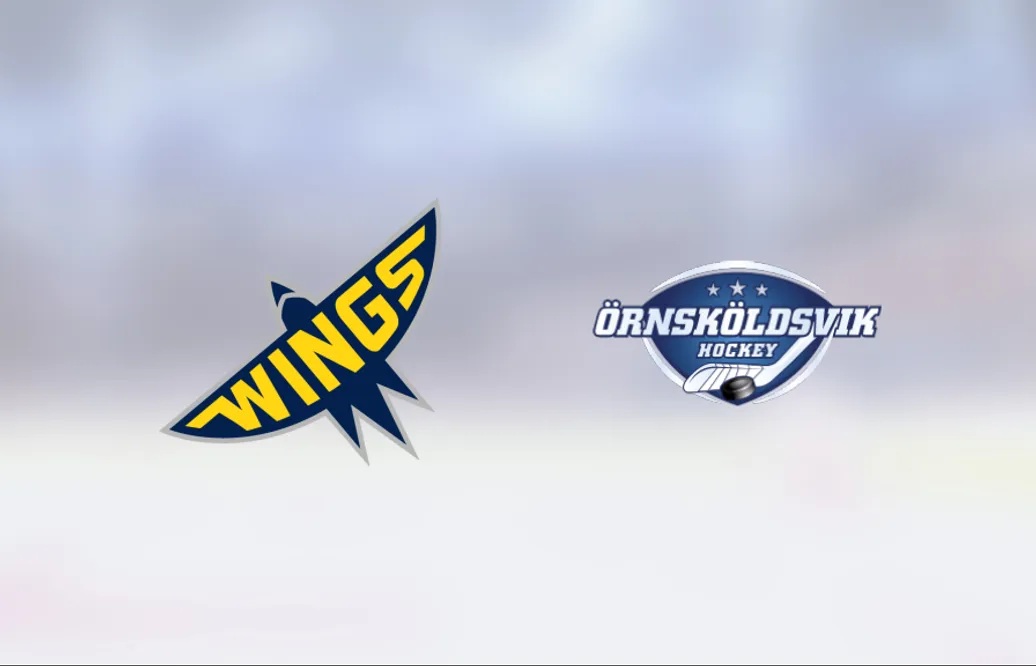 Seger för Wings Arlanda med 5-1 mot Örnsköldsvik Hockey
