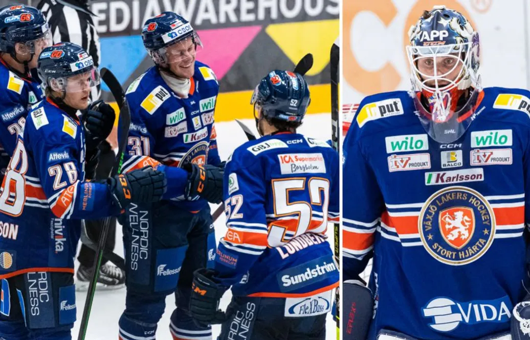 Adam Åhman håller nollan – dominant vinst av Växjö