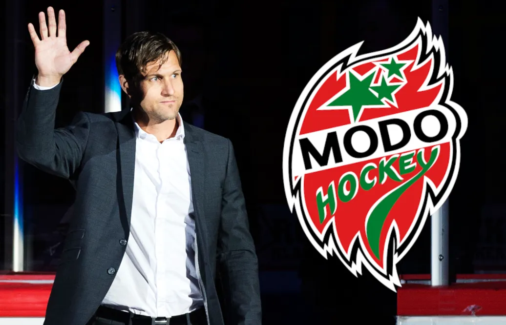 MoDo hyllar Markus Näslund – får förtjänstfana hissad i taket