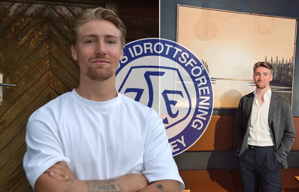 Målvakten tar med sig konsten till Leksand