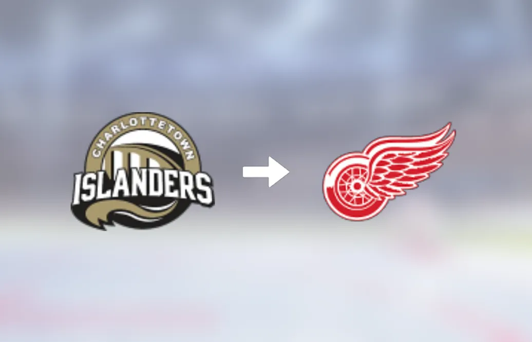 Förre Charlottetown Islanders-spelaren klar för spel i Detroit Red Wings
