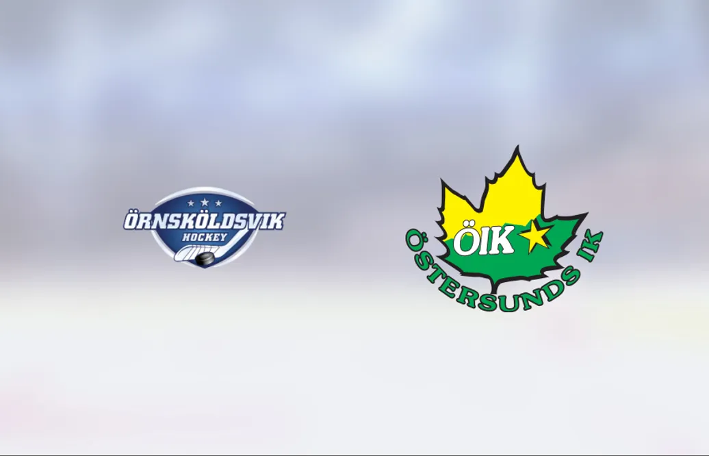 Storseger för Östersunds IK borta mot Örnsköldsvik Hockey
