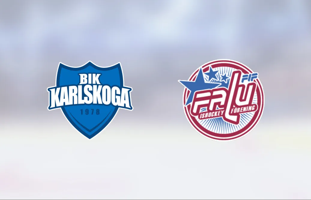 Ludwig Sundström det stora utropstecknet när BIK Karlskoga slog Falu IF