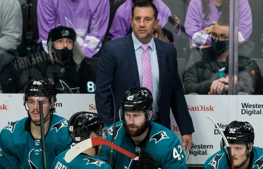 Bob Boughner får sparken av San Jose Sharks