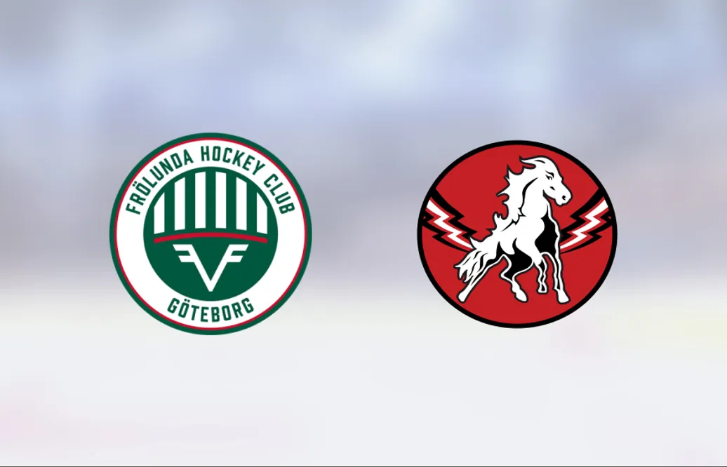 Frölunda slog Vita Hästen efter Måns Toressons dubbel