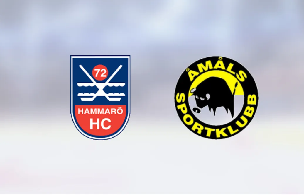 Hammarö vann toppmötet mot Åmål med 7-1