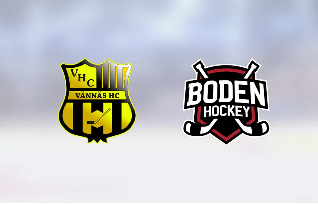 Vännäs vann efter avgörande i tredje perioden mot gästande Boden