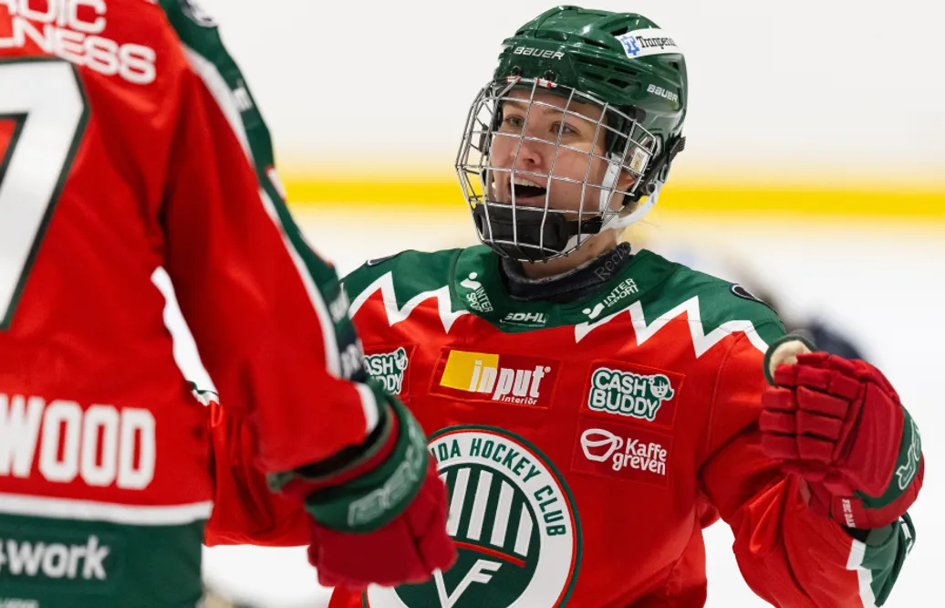 Andrea Dalen het när Frölunda HC besegrade SDE