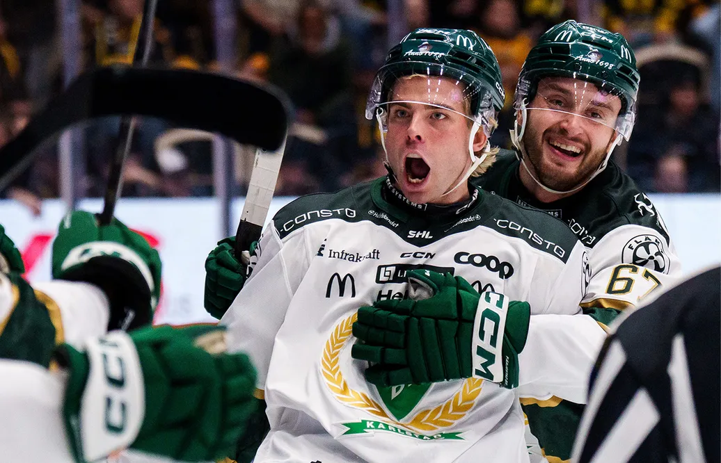 Viktor Lodin och Radim Zohorna dominerar i SHL.
Foto: Bildbyrån.