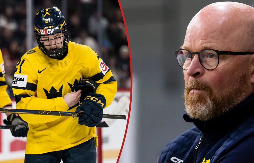 Därför spelar inte Björck U18-VM: "Över mitt huvud"
