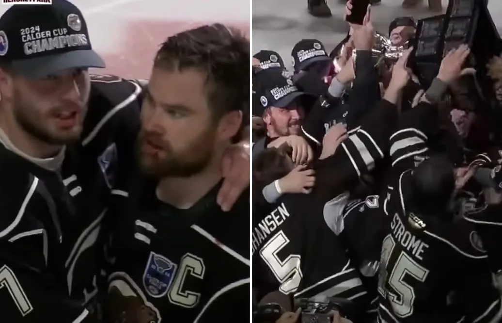 Hardy Häman Aktell är Calder Cup-mästare med Hershey Bears